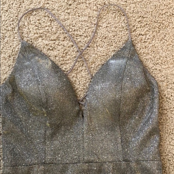 Forever 21 Metallic Dress - Picture 5 of 7